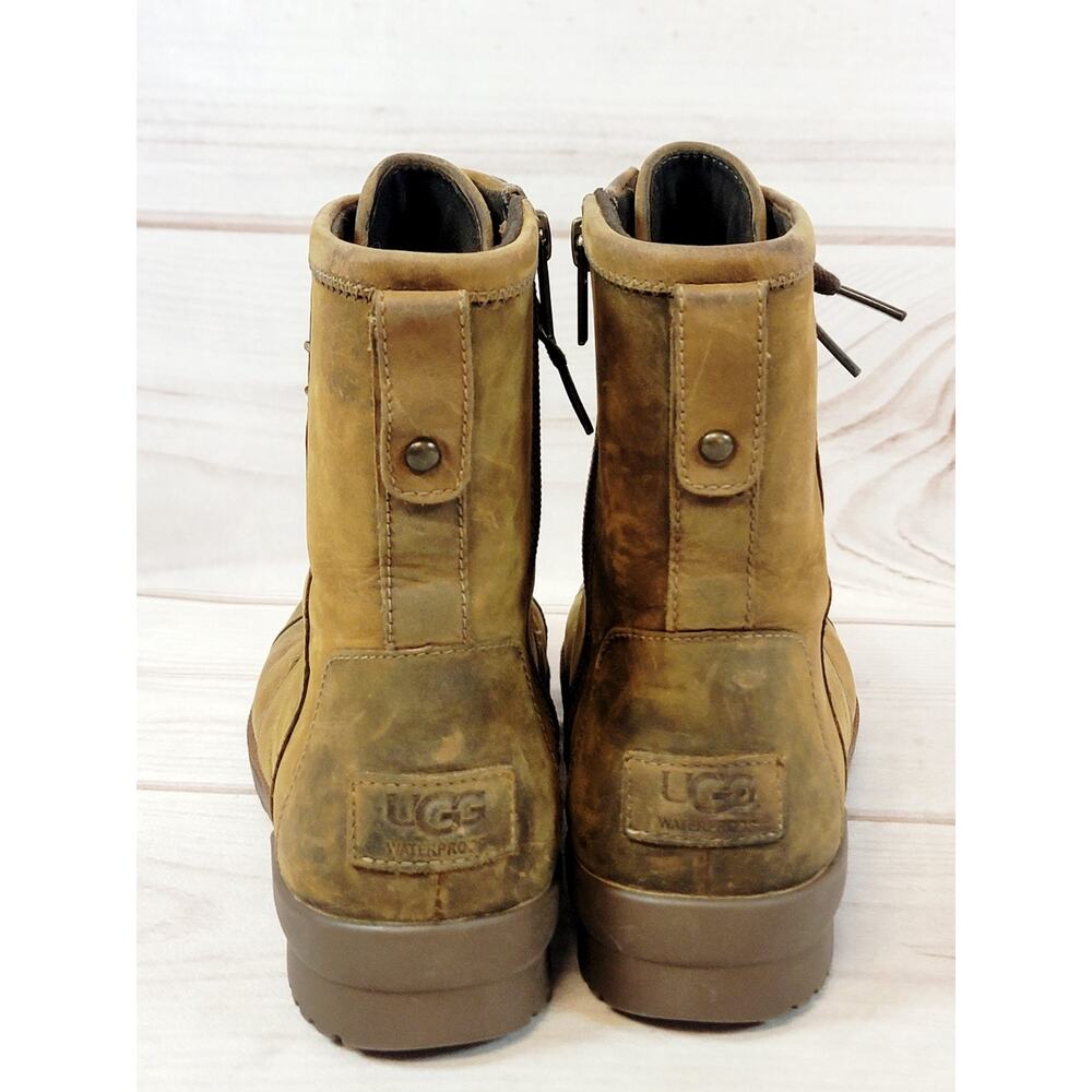 UGG AUSTRALIA 1103836 Brown Ashbury Women's Winter/Rain Waterproof Boots 8.5 - Picture 4 of 16